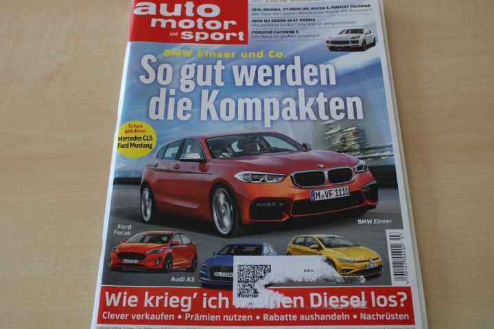 Deckblatt Auto Motor und Sport (07/2018)